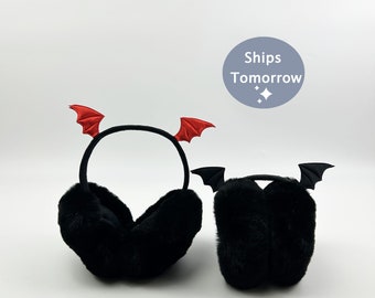 Bat Winter Earmuffs/ Halloween Earmuffs/ Warm Windproof / Cute / Personality/ Boy / Girl