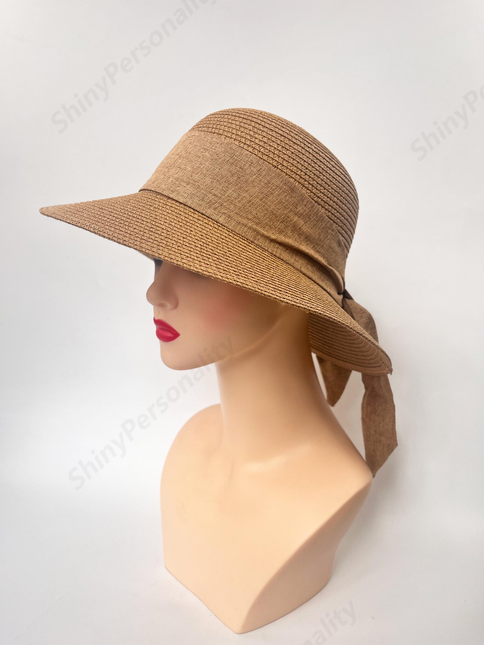 Bow Sun Women's Summer Straw Hat/beach Hat/bow Sun Hat/party Hat/outdoor ...