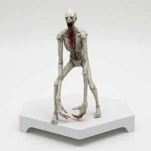 SCP-096 Action Figure – “The Shy Guy Handmade Resin Collectible Horror Toy – Painted SCP Foundation Figure