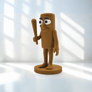 Tung Tung Tung Sahur Figure Toy - Etsy
