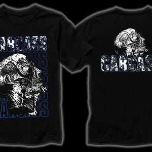 D D P svcs. - Neues DTG bedrucktes T-Shirt - CARCASS - Größe- S, M, L, XL, 2-3-4-5-6-7XL