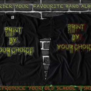 D D P svcs. - Neues DTG bedrucktes T-Shirt - CUSTOM Modell / Design - Größe- S, M,L,XL,2-3-4-5-6-7XL