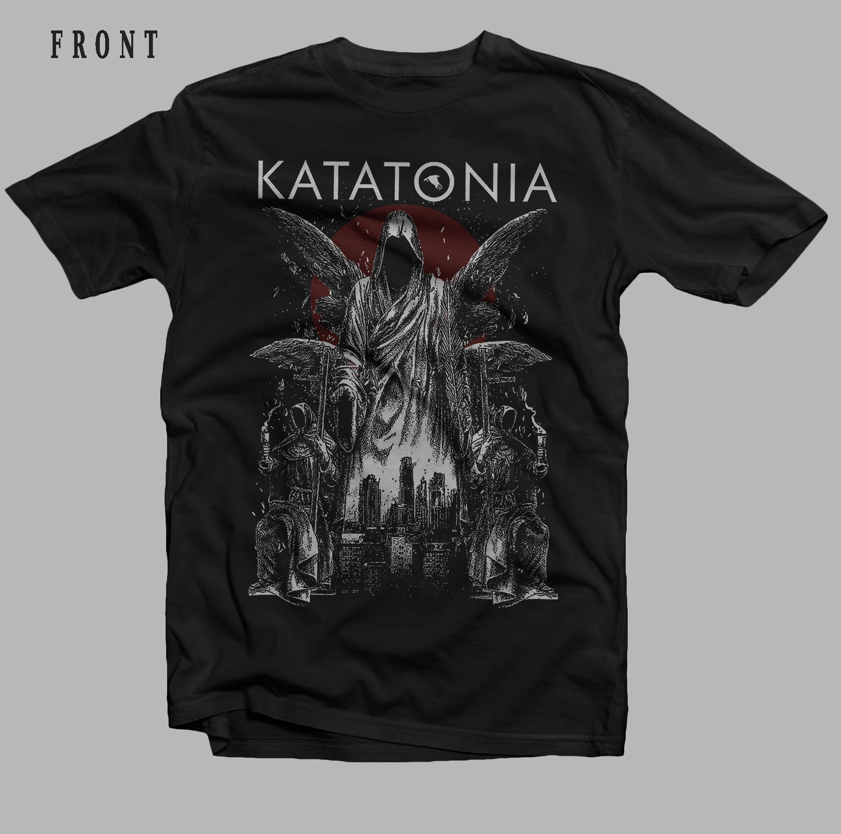 D D P Svcs. - New Dtg Printed T-shirt - KATATONIA - Night is the