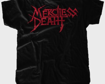 D D P Svcs. - New DTG Printed T-shirt - Merciless Death - Evil in