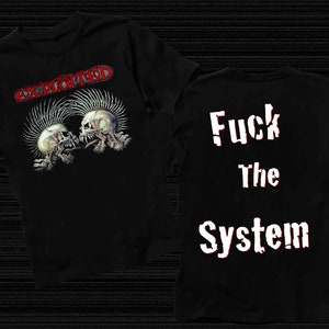 D D P svcs. - Nova camiseta estampada DTG - EXPLORADO - Foda-se o sistema - tamanhos - P, M, G, GG, 2-3-4-5-6-7GG