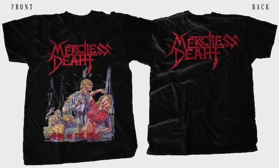 D D P Svcs. - New DTG Printed T-shirt - Merciless Death - Evil in