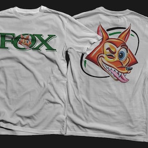 D D P svcs. - Neues DTG bedrucktes T-Shirt - FUCHS - Größe S, M, L, XL, 2-3-4-5-6-7XL