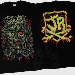 D D P svcs. - Neues Dtg bedrucktes T-Shirt - Jungle Rot - Decapitated - Größe- S, M,L,XL,2-3-4-5-6-7XL