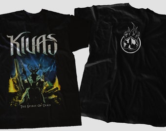 New Dtg printed T-shirt - KIUAS- The Spirit of Ukko - size- S,M,L,XL,2-3-4-5-6-7XL