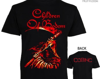 Children of Bodom COBHC Concert Shred Metal BW Shirt - Etsy