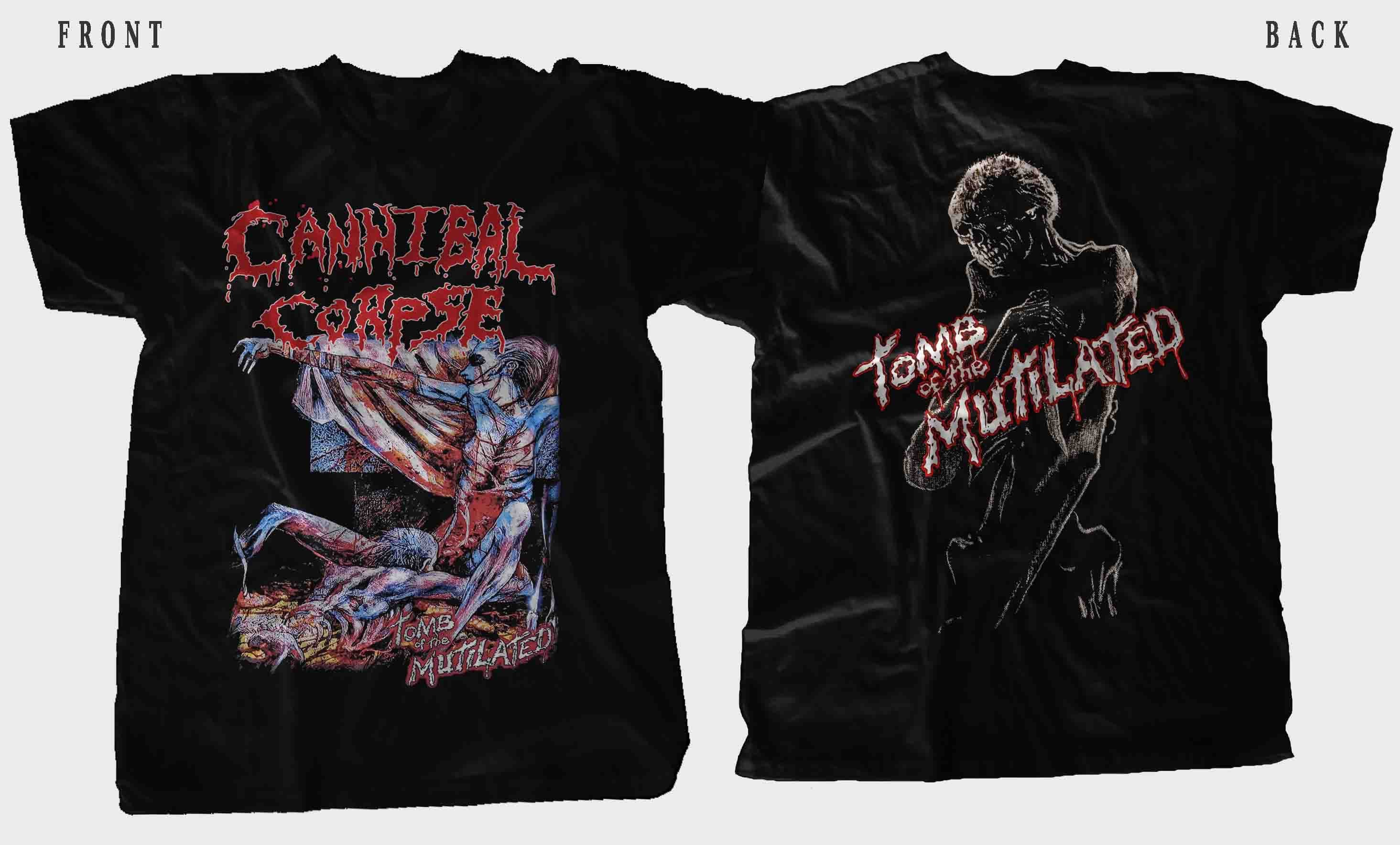 New D T G Printed T-shirt -CANNIBAL CORPSE- Tomb of the Mutilated- Size-  S,M,L,XL,2-3-4-5-6-7XL - Etsy Canada