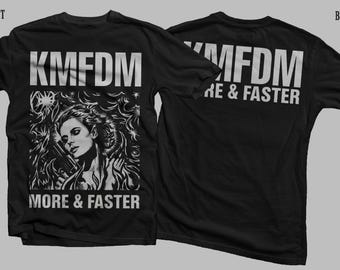 D D P Svcs.,new Dtg/dtf Printed T-shirt - KMFDM - Xtort - Son of A