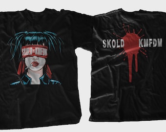 D D P Svcs.,new Dtg/dtf Printed T-shirt - KMFDM - Xtort - Son of A