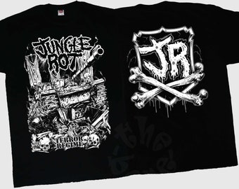 New DTG printed T-shirt - Jungle Rot - Terror Regime - size- S,M,L,XL,2-3-4-5-6-7XL