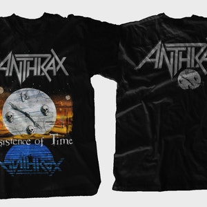 ANTHRAX BROCKUM パーシステンス・オブ・タイム Tシャツ 1990 Anthrax Persistence of Time Brockum All Over Print AOP Men's