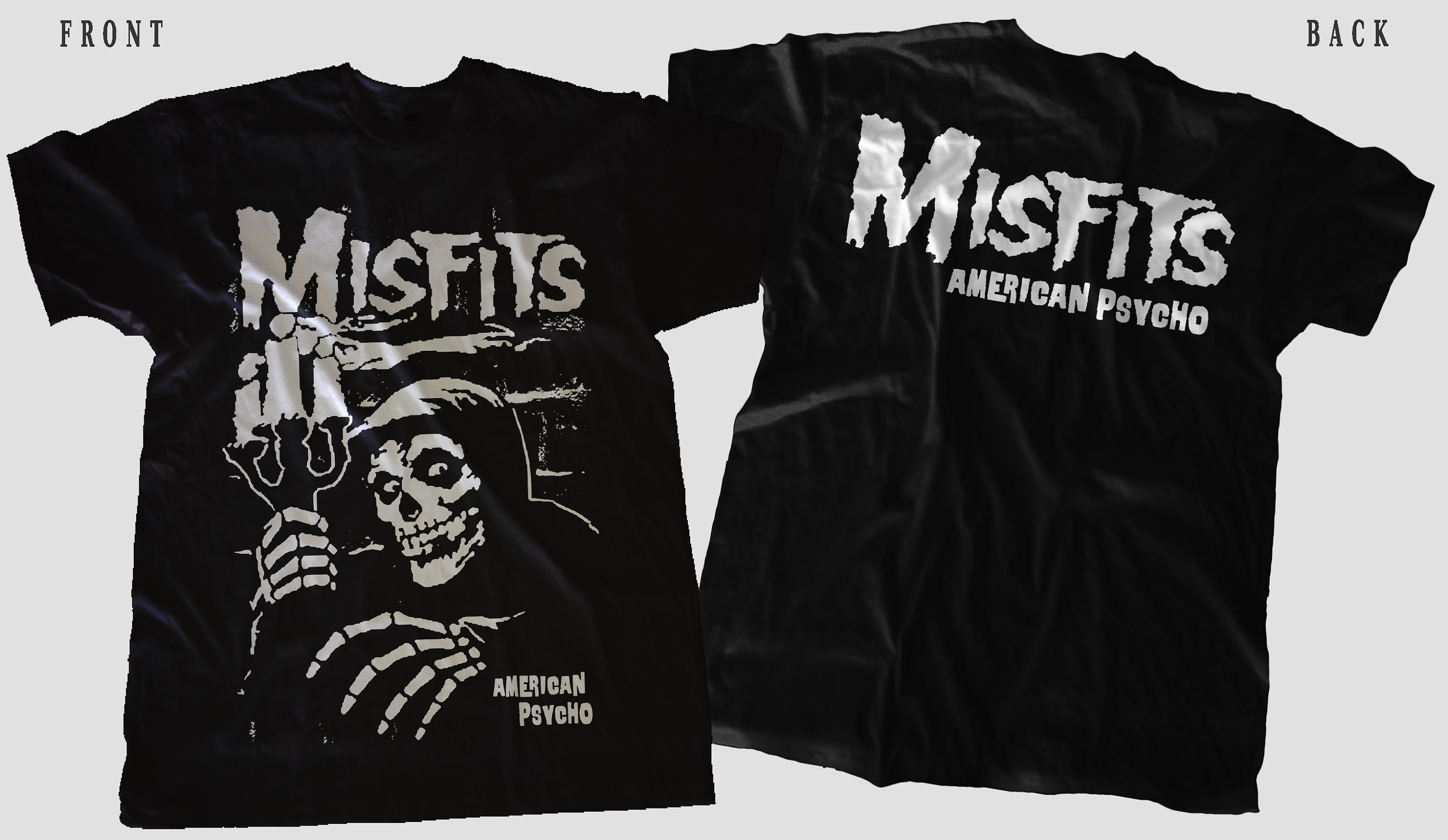 D D P Svcs. - New D T G Printed T-shirt - MISFITS - American