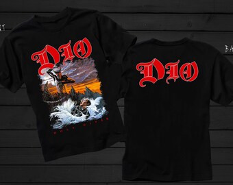 New D T G printed T-shirt - DIO - Holy Diver - size- S,M,L,XL,2-3-4-5-6-7XL