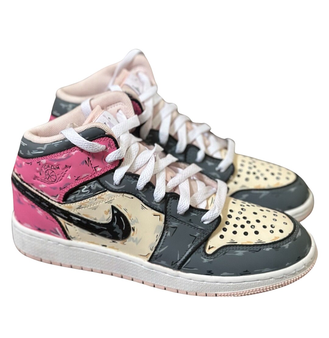 custom cartoon jordan 1