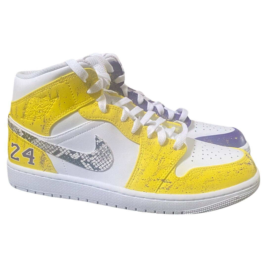 custom painted jordan 1 low