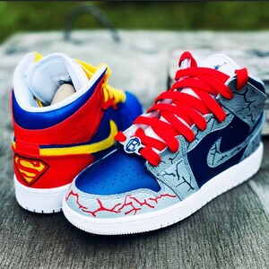 Custom Hand Painted Made To Order Nike Air Jordan 1 AJ1 High Shoes  (Men/Women)