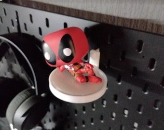 skadis funko pop holder stand for IKEA skadis peg board