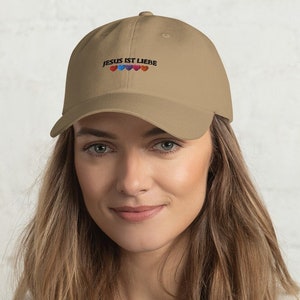 JESUS IST LIEBE - Baseball Cap, baseball cap Jesus, Gods wear, religious hat, Christian faith trucker cap, gift for Christians
