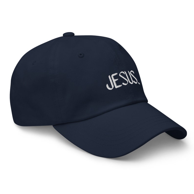 JESUS. Baseball Cap, Baseball Cap Jesus, Gods Wear, Religious Hat, Christian Faith Trucker Cap