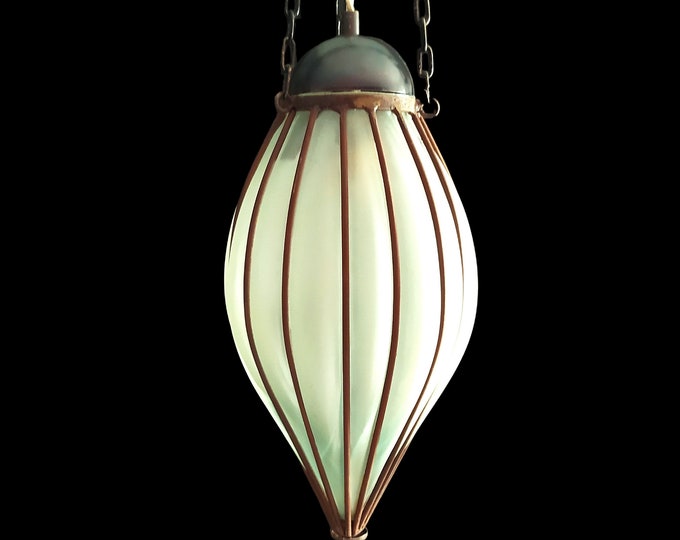 Featured listing image: VENETIAN CAGED GLASS Pendant Light