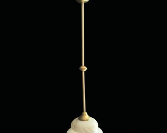 Alabaster pendant light