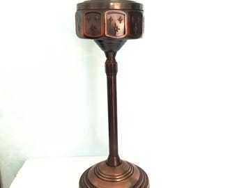Mid Century Art Deco style Floor Standing Ashtray.