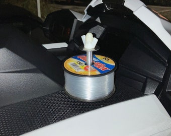 Portacarrete de hilo de pesca para moto acuática