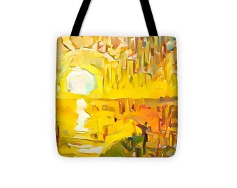 Sunset Surf - Tote Bag