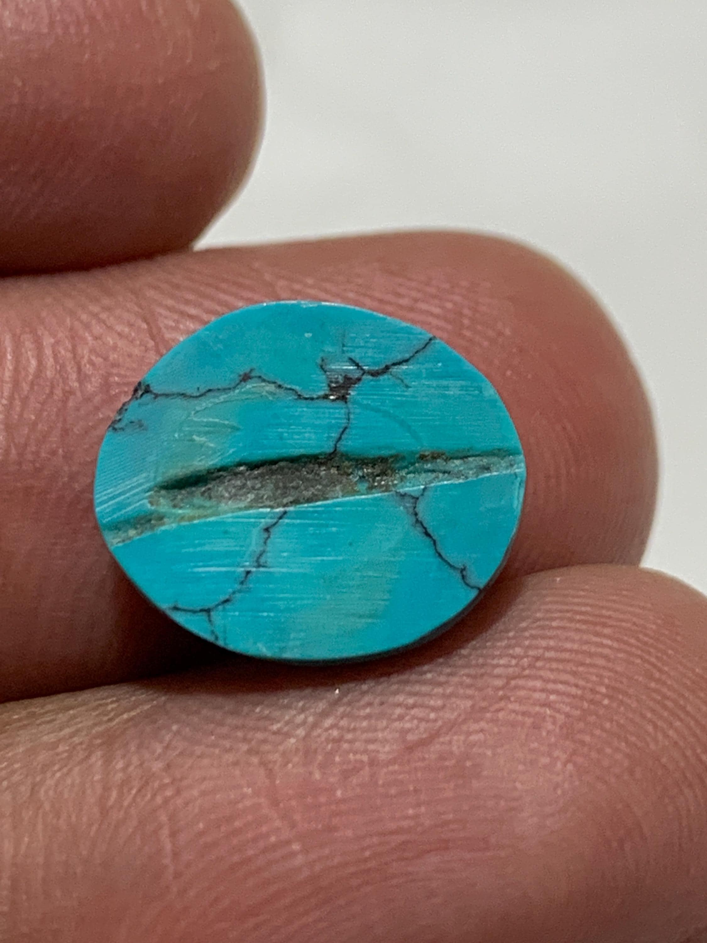 Tibetan Hubei Turquoise Gemstone: Vibrant Blue-green Jewelry Stone 
