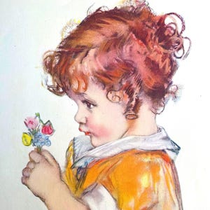 5 VINTAGE ILLUSTRATIONEN fürs Kinderzimmer Prints by Maud Tousey Fangel.