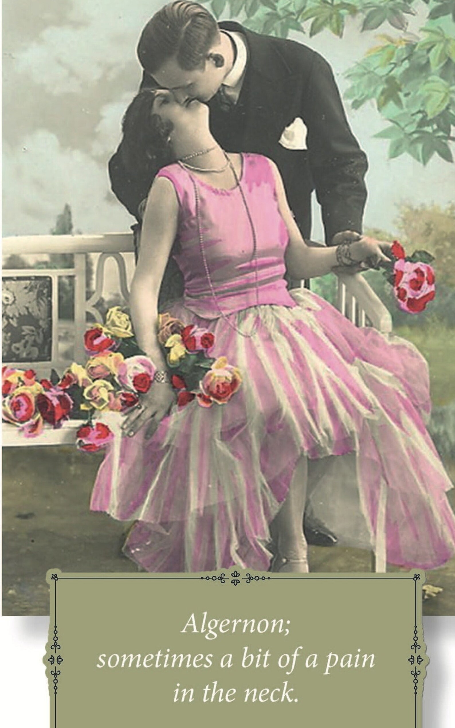 Charming Vintage Romance Courting Couple Images for Scrapbooking