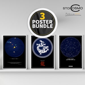 Personalisiertes Geschenk, Geburtstag Sonnensystem Kunstwerk mit NASA, benutzerdefinierter Planet Print, benutzerdefinierte Sternenkarte, Planeten Karte, Weltraum Karte, Sternzeichen