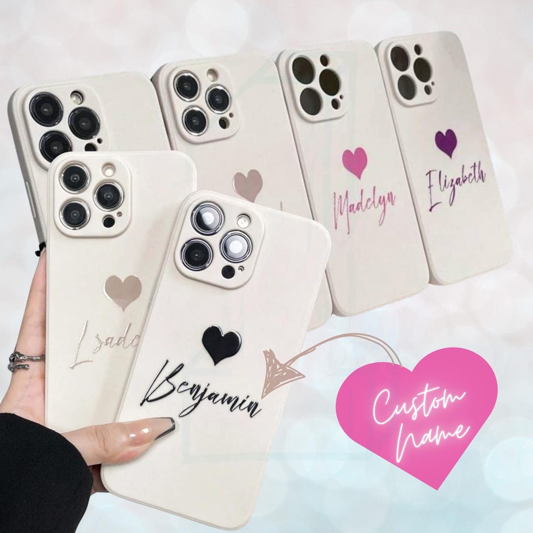 Personalized Text Custom Name Cell Phone Cases Mobile Covers ...