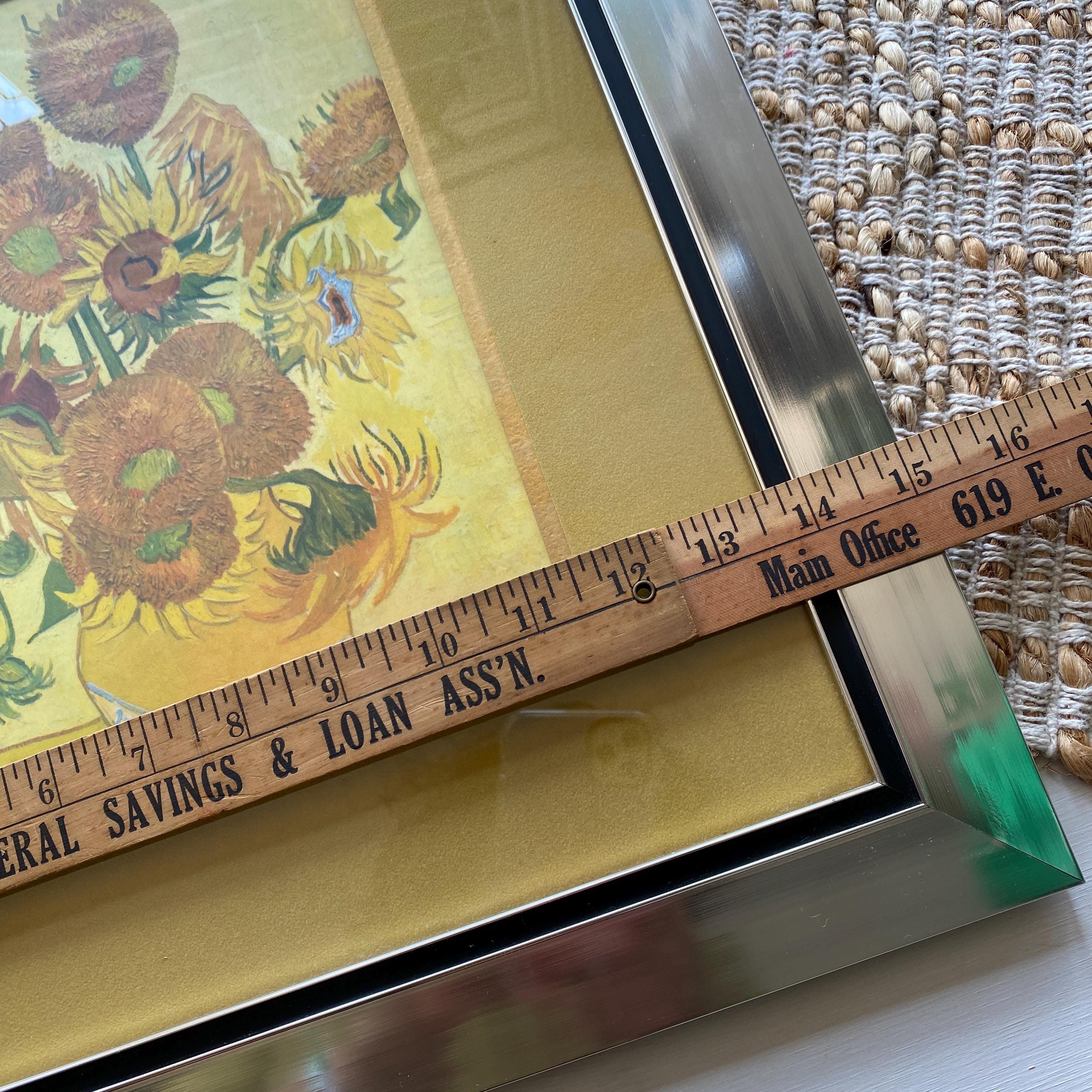 ヴィンセント・ヴァン・ゴッホの「ひまわり」のヴィンテージ シルバー