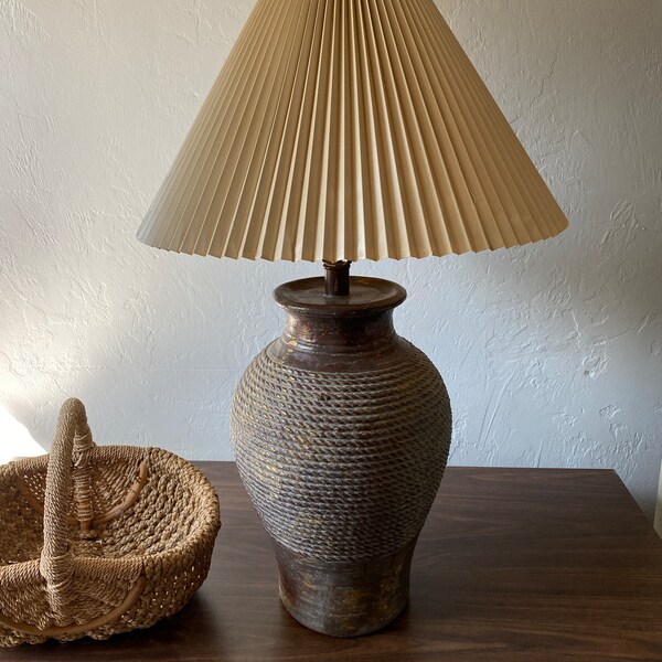 Rope Lamp Etsy