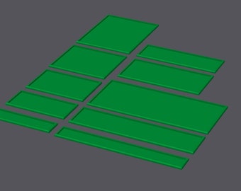 25mm Movement trays for tabletop wargames