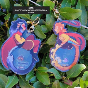 LMK Sun and Moon Shaker Charms 4 inches