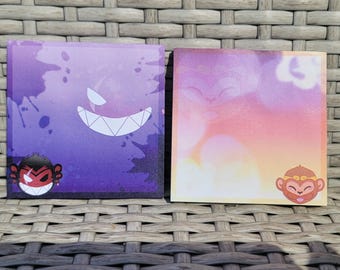 Monkey King and Macaque sticky notes