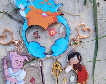 LAST CHANCE Monkie Kid Heart Series Shaker Charm