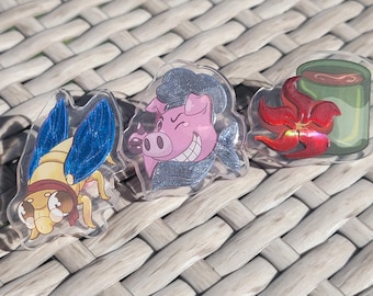 LMK character Foil Acrylic pins SERIES 2