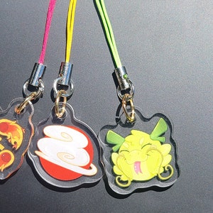 Charm para teléfono con trío de semáforos