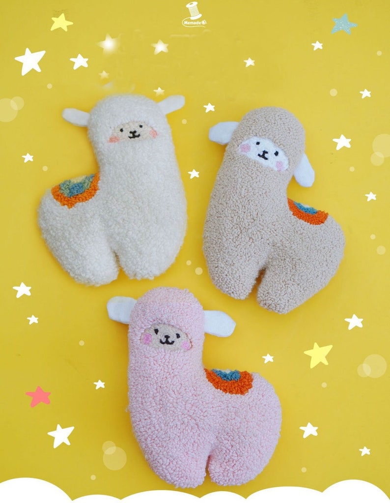 Llama Punch Needles Start Kit Beginner Punch Needle Kit With Etsy