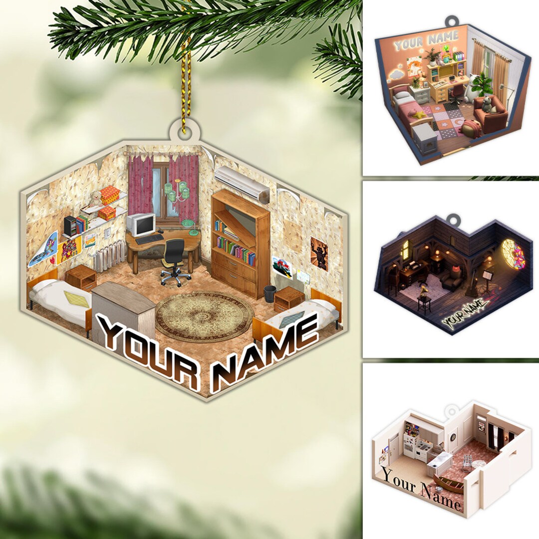 Christmas ornament of the friends tv series