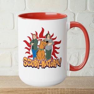 Supernatural Winchester Scoobynatural Vintage Mug, Supernatural Mug, Winchester Mug, Join The Hunt Mug, Vintage Movie Mug