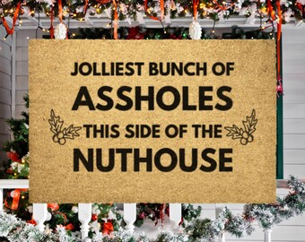 Holiday Decor Doormat | Christmas Vacation Clark Griswold Door Mat | Christmas Doormat | Door mat Funny | Griswold Christmas