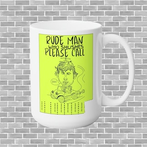 Always Sunny In Philadelphia Inspired Mug, The Shusher Wanted Poster, IASIP Mug, Always Sunny Gifts